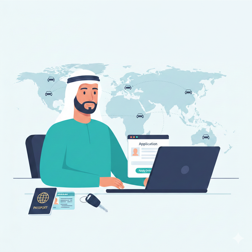 رخصة قياده دوليه اونلاين