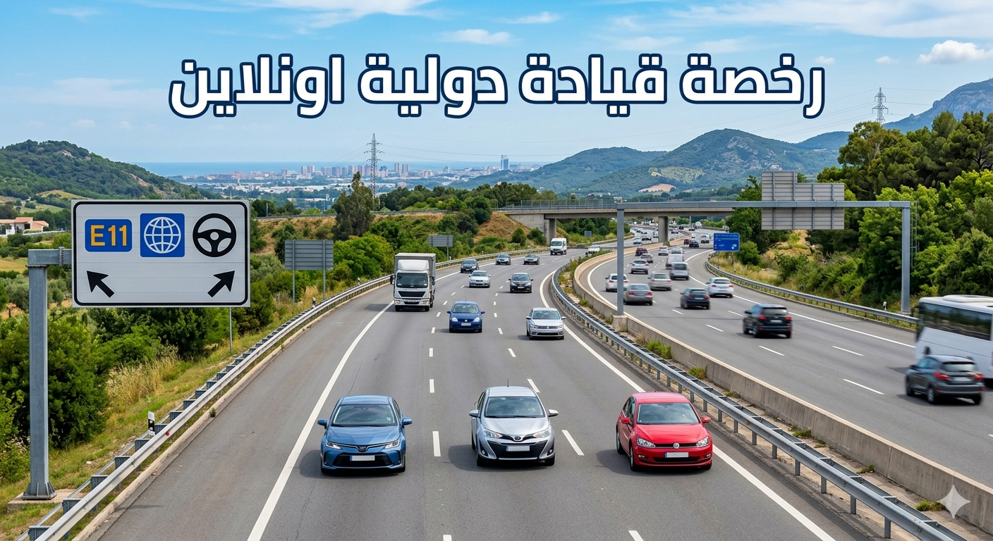 استخراج رخصة قيادة دولية اونلاين