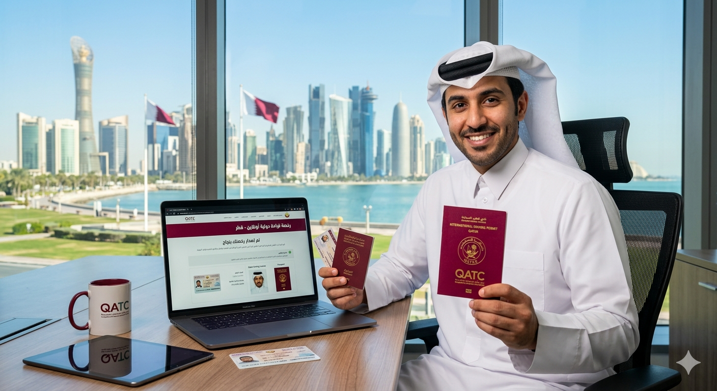 رخصه القياده الدوليه