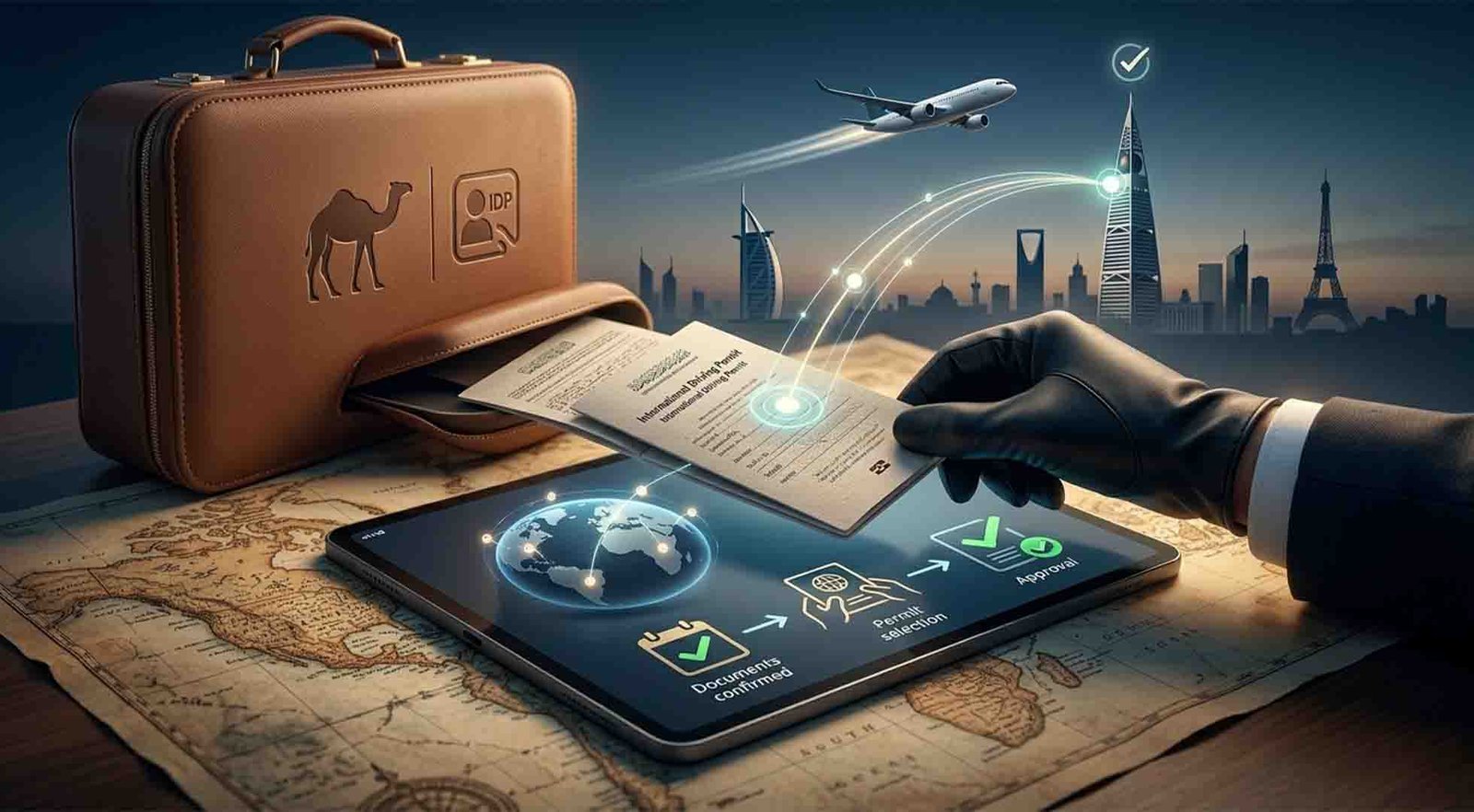 استخراج رخصه قياده دوليه اونلاين السععوديه
