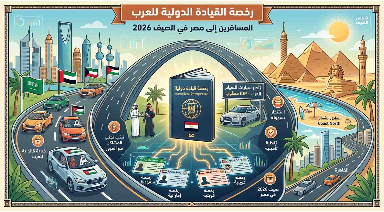 رخصه قياده دوليه اونلاين