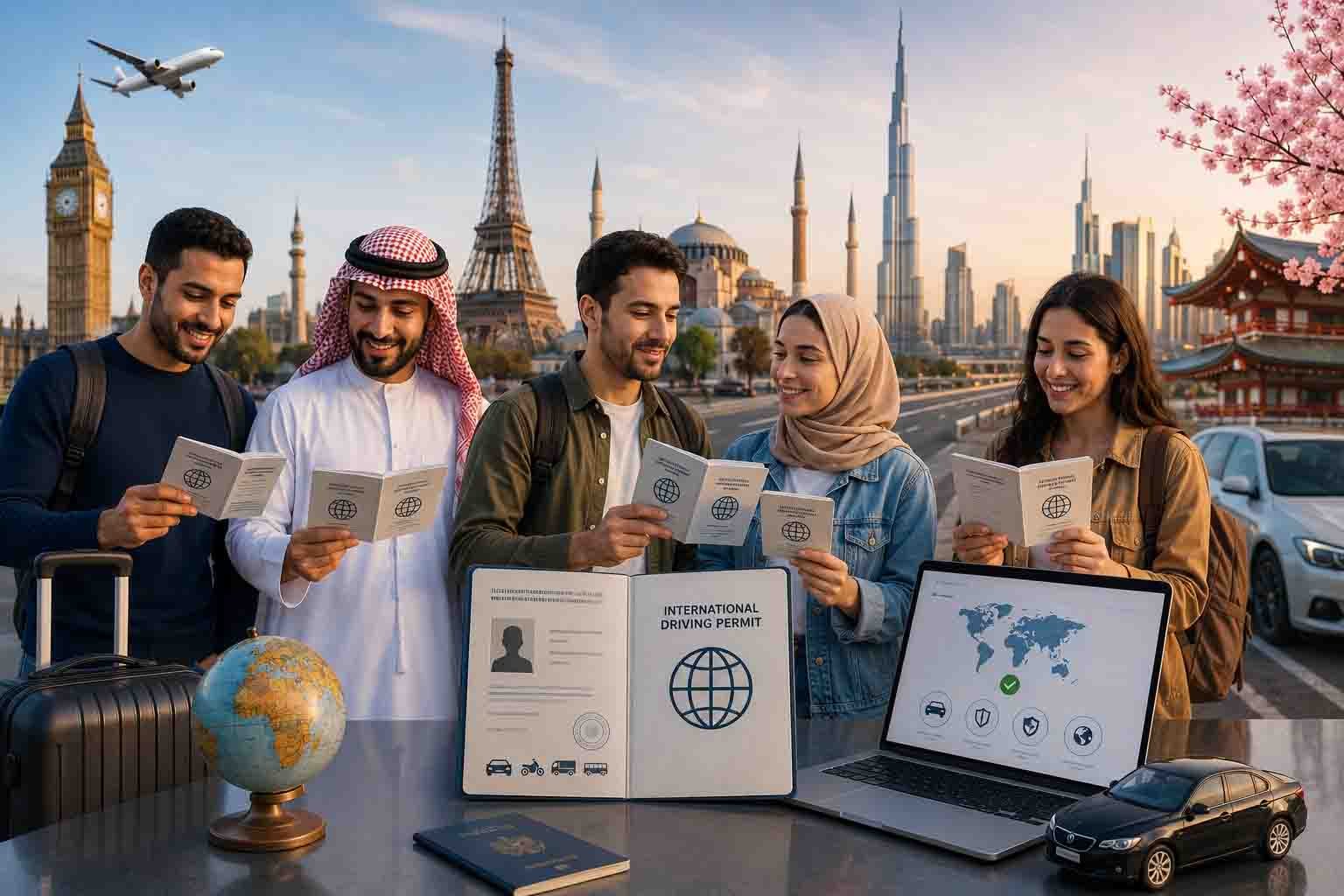 استخراج رخصه قياده دوليه للععرب