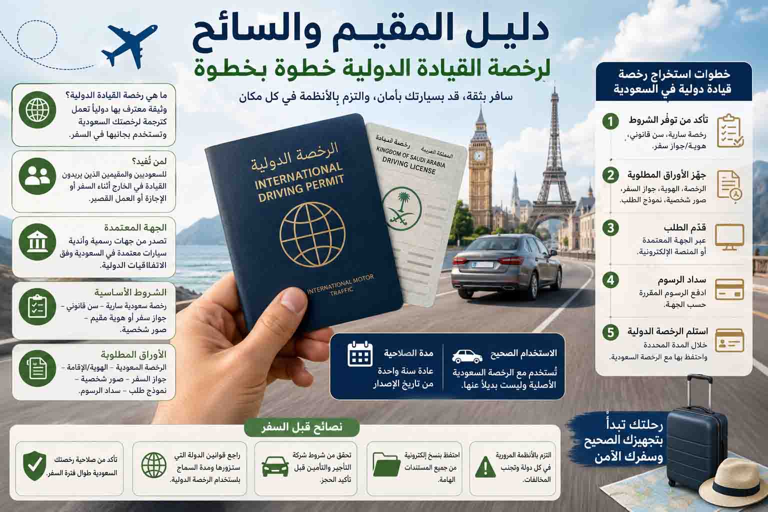 رخصه قياده دوليه اونلاين